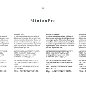 Corporate Identity - Hausschrift Fließtexte