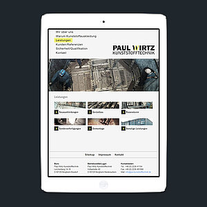 Responsive Webdesign - Tablet