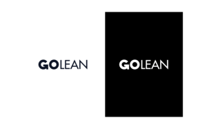 Corporate Design GOLEAN - Logodarstellung Positiv / Negativ