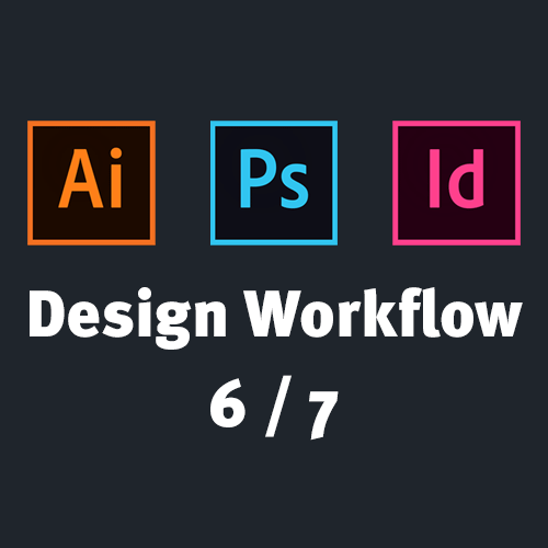 Wickelfalz Flyer erstellen – - Layout in InDesign  6/7